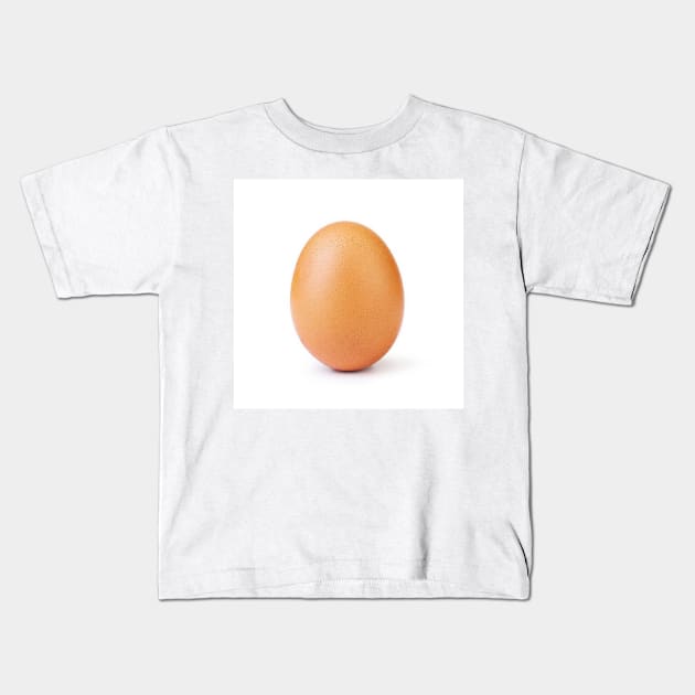 World record egg from instagram. Kids T-Shirt by ericsj11